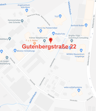 Karte, Sanitätshaus Riese in Bornheim-Sechtem